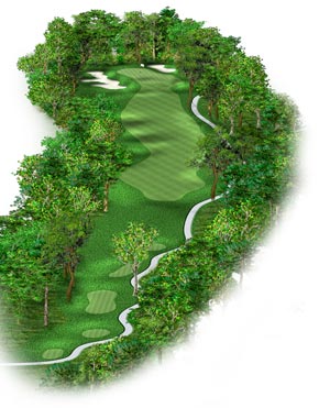 Hole #10 – Elm Valley Rendering
