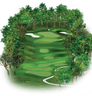 Hole #12 – Dropshot Rendering