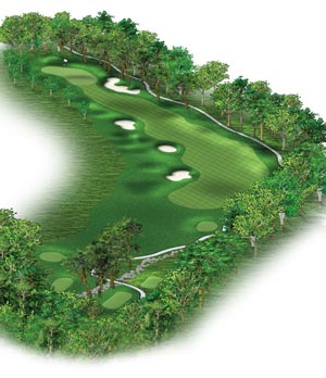 Hole #18 – Capitol Climb Rendering