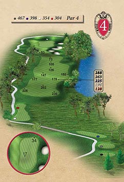 Hole #4 – Morse Pond Rendering