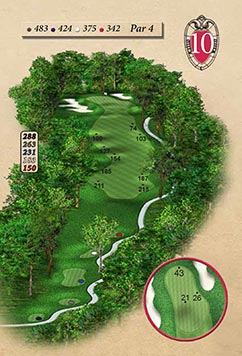 Hole #10 – Elm Valley Rendering