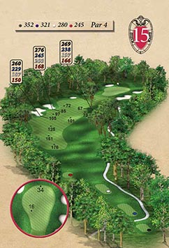 Hole #15 – Lone Elm Rendering