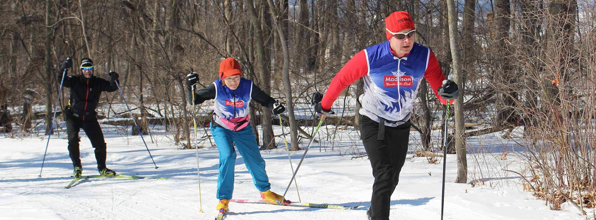 Skiers Skiing @ University Ridge